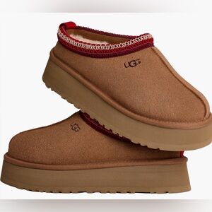 UGG Tazz II Genuine Shearling Lined Platform Slipper, size 7